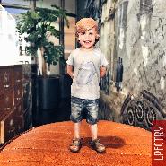 LPFCTRY Lil People FCTRY familie kind rollingstones 3d beeldje minime  figuren 3d scan print poppetje sculpturen cool roermond limburg mediamarkt little factory portret