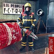 Lil People FCTRY Roermond Brandweer relatiegeschenk afscheid jubileum 3D poppetjes Beeldjes Figuren scannen gadget